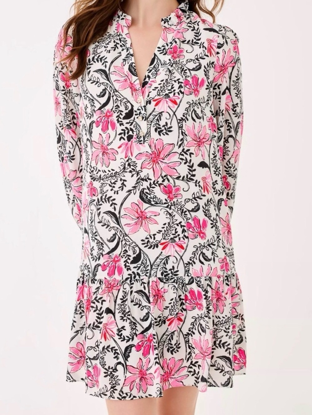 NWT Lilly Pulitzer 16 EVALINE SILK DRESS “Coconut Sunshine Seekers” ✨💲298